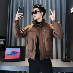 155矮小个子S号XS小码工装棉衣男生社会小伙棉袄外套保暖修身棉服