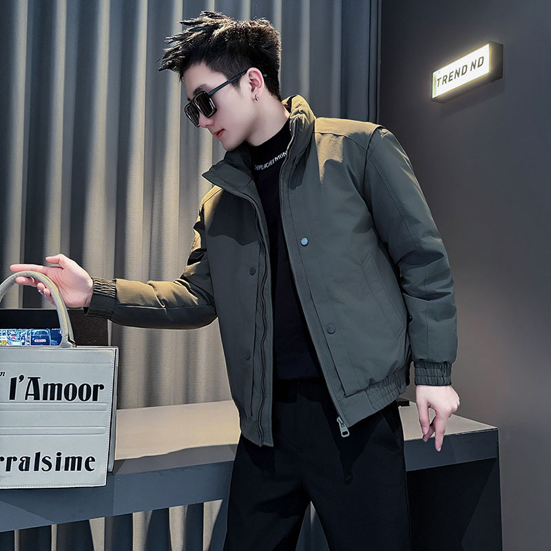冬季加厚保暖立领棉衣XS码矮个子S号潮流棉服男加厚袄子保暖外套