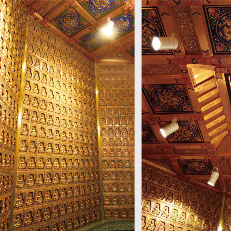 寺庙佛堂大殿万佛墙纯铜装修寺院千佛龛观音普贤地藏王菩萨阿弥陀