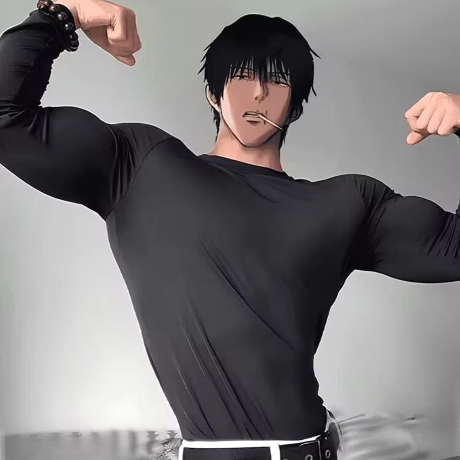 纯棉长袖t恤健身训练运动卫衣