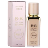 艾薇卡纳BB霜遮暇隔离四合一修复多功能霜持久提亮肤色粉底液