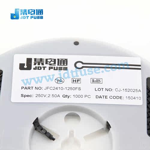 集电通2410贴片保险丝JFC2410-1400TS-300V熔断保险丝4A/300V