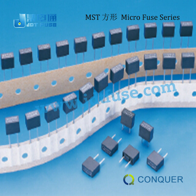 Conquer/功得方形微小型保险丝MST 008 T8A /250V慢断塑封8*4