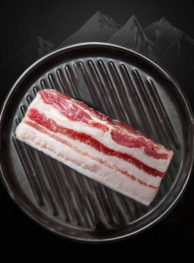 生态慢养黑猪肉土猪肉冷鲜五花肉