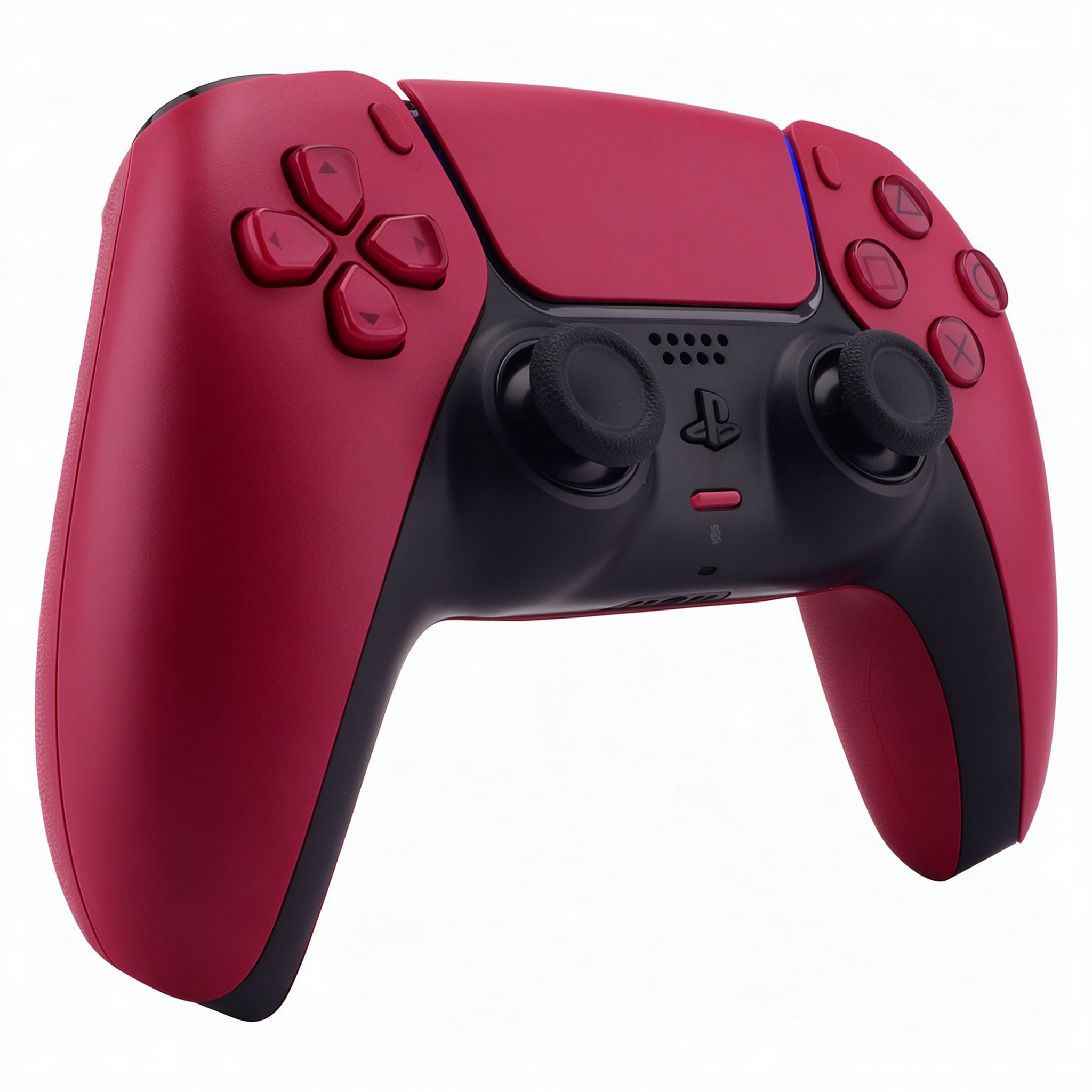 ps5手柄外壳纯色星辰红dyi改装面壳触摸板全套替换壳原装限量外壳