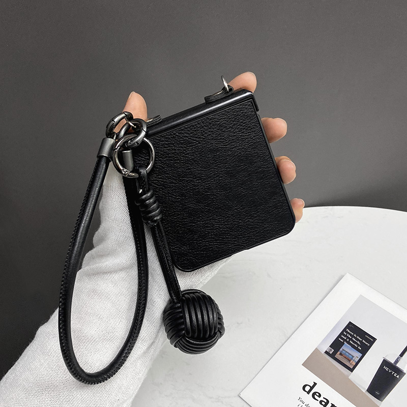 ins皮质编织球oppo小众高级感