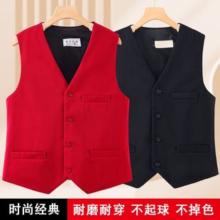 新款中老年女装马夹加肥加大胖妈妈薄背心黑色西装大码女士坎肩