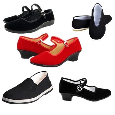 民族风圆口抗日话剧相声表演布鞋