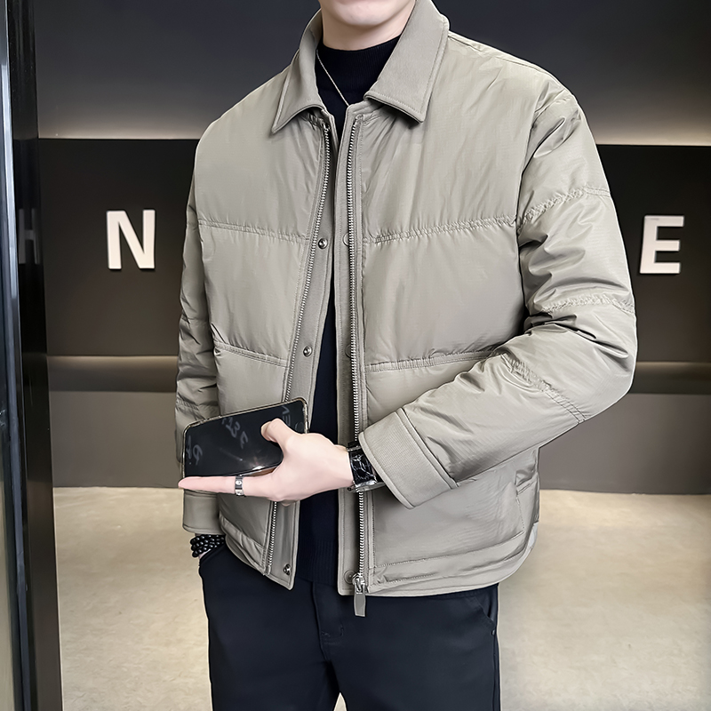 @新标90淘系假两件外套羽绒服设计高级感男外套YR893-P255，男装羽绒服，电商D246