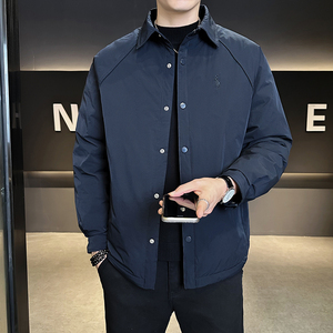 @标 2025秋冬新款翻领羽绒服潮流男外套1063-P140图片