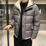 @店主风-亮面冬新款羽绒服潮流男连帽外套-YR803-P130，男装羽绒服，电商D246