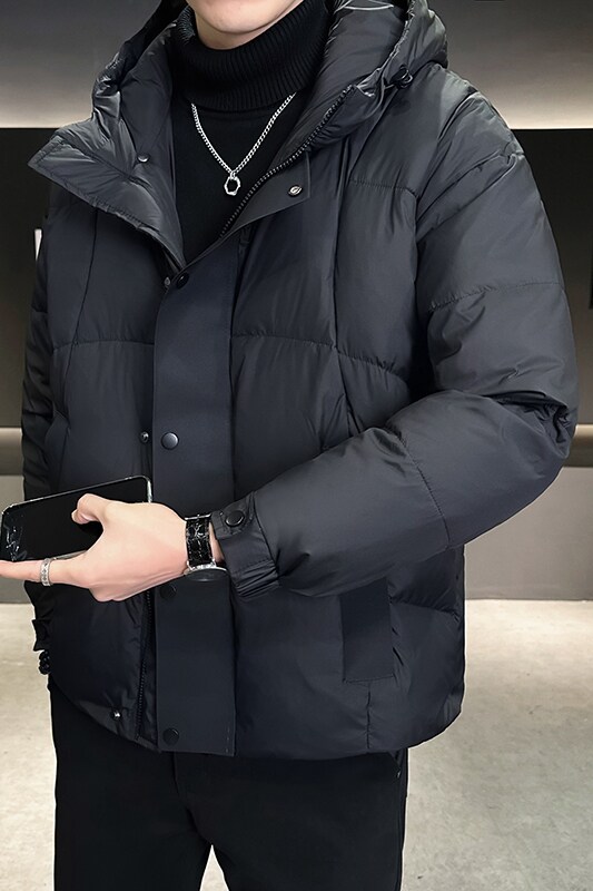 @标抖音杭曼三防羽绒服立领男外套6805-P195,男装羽绒服,电商D246