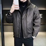 @新标90淘系美式皮衣外套羽绒服设计感男外套YR895-P260，男装皮衣，电商D246