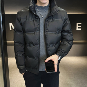 @店主风-跑量冬外套拼接立领羽绒服潮流男上衣YR858-P110图片