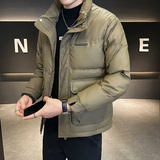 @店主风-大免洗皮面料冬白鸭绒立领羽绒服潮流男8622-P160，男装羽绒服，电商D246