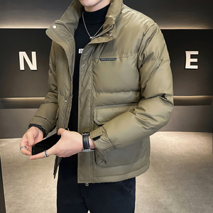 @店主风-大免洗皮面料冬白鸭绒立领羽绒服潮流男8622-P160,男装羽绒服,电商D246