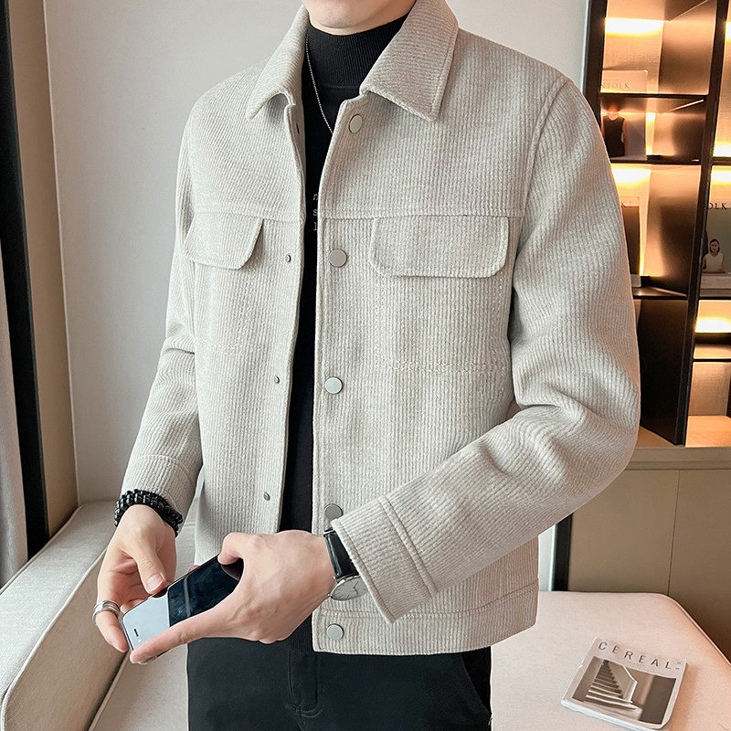 @店主风-不起球高端加厚刺绣毛呢工装呢子冬装夹克外套22089-P155图片