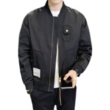 店主风2022年春装新款简约棒球领夹克男外套2221-P100，男装夹克，电商D246