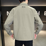 @店主高级感定织薄款夹克工装翻领外套12515-P105控158，男装夹克，电商D246