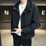 @店主风-冲锋衣春秋季工装连帽长袖夹克外套12512-P105控158，男装夹克，电商D246