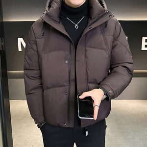 @新标 有报告 连帽羽绒服潮流男外套YR886-P210图片