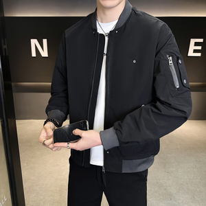 2026春秋新款 男士外套定制棒球领工装夹克男26006-P105图片
