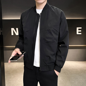 店主风 男士飞行服外套2025新款棒球领潮牌工装夹克9937-P95控138图片