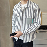 @店主风-抖音加厚面料针织小香风翻领长袖夹克外套JK228-P85，男装夹克，电商D246