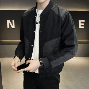 @店主风-针织设计感春秋季工装棒球服长袖夹克外套8602-P105图片