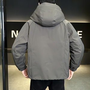@标  2025新款外套羽绒服冲锋衣男连帽工装外套2527-P185图片