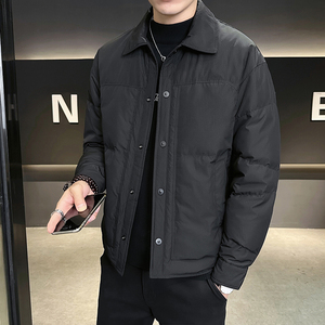 @新标 有报告肌理感外套羽绒服潮流男外套82337-P165图片