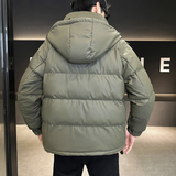 @店主风-大白鸭绒羽绒服男连帽68025-P185控卷后不低于268，男装羽绒服，电商D246