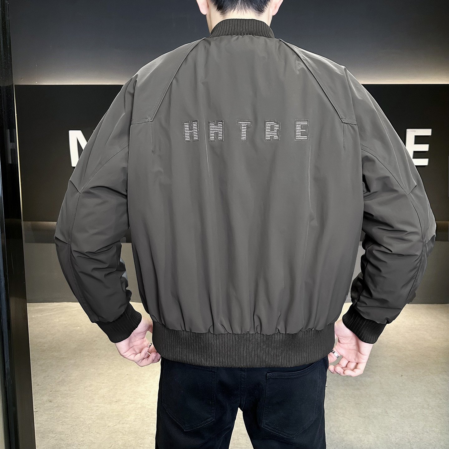 @标2025新款外套羽绒服工装设计高级感男立领外套25632-P210,男装羽绒服,电商D246