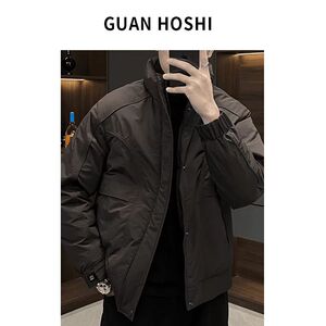 @标 抖音冠什么希 白鸭绒三防石墨烯羽绒服男外套5516-P190,男装羽绒服,电商D246