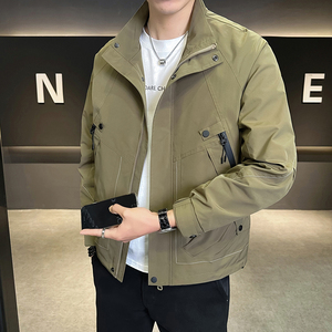 @店主-2026春装抖音男士辑明线工装夹克外套JK145-P85图片