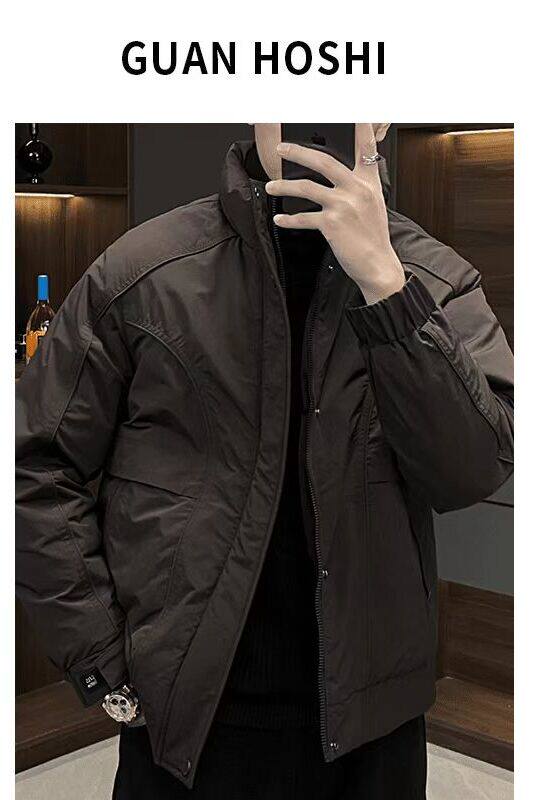 @标抖音冠什么希白鸭绒三防石墨烯羽绒服男外套5516-P190,男装羽绒服,电商D246