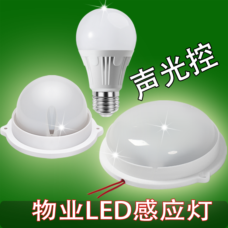 感应灯言恒声光控雷达110-220V