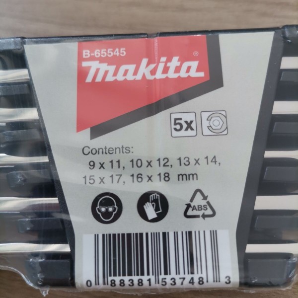 MAKITA 일본 MAKITA 빠른 수동 렌치 양방향 이중 용도 개방형 매화 자동 수리 범용 작업자 퀵 렌치 세트
