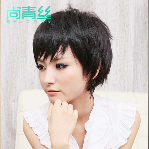 Perruque SANKINS    cheveux raides Court - Ref 2608733 Image 3