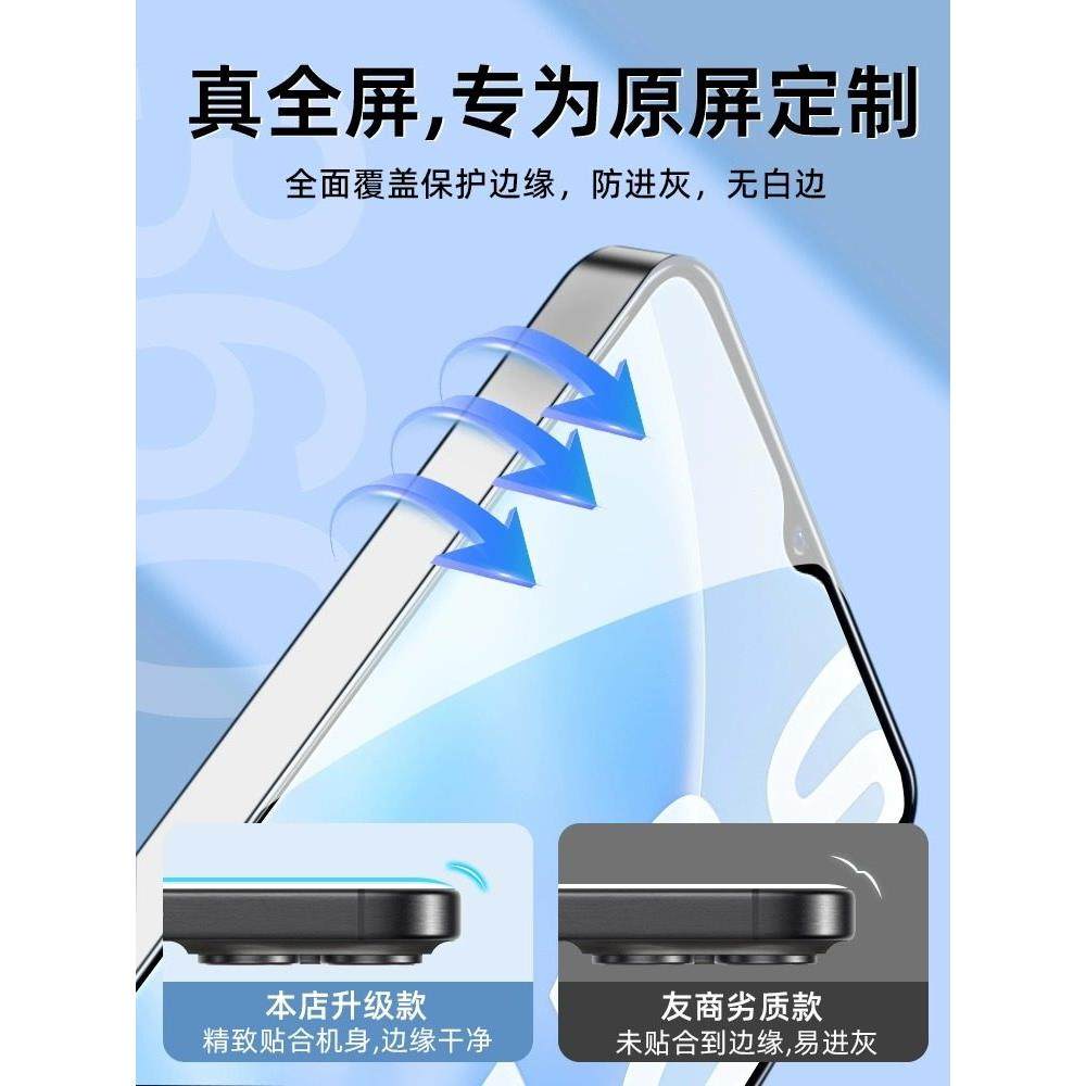 适用vivoy52s水凝膜y97y93y85全屏防爆y78+/y77e高清手机膜vivoy53s/y32/y30g防偷窥软膜y10y5钢化y3s保护膜,3C数码配件,手机贴膜,淘宝优惠券,粉丝福利购,淘宝优惠卷