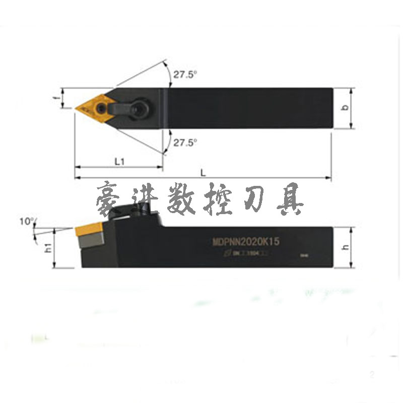 62.5度 数控外圆车刀MDPNN1616/2020/2525/3232/H11/K11/M11/K15