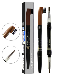 包邮欧蒙双头自动旋转眉笔带刷 防水防汗不晕染彩妆画眉粉
