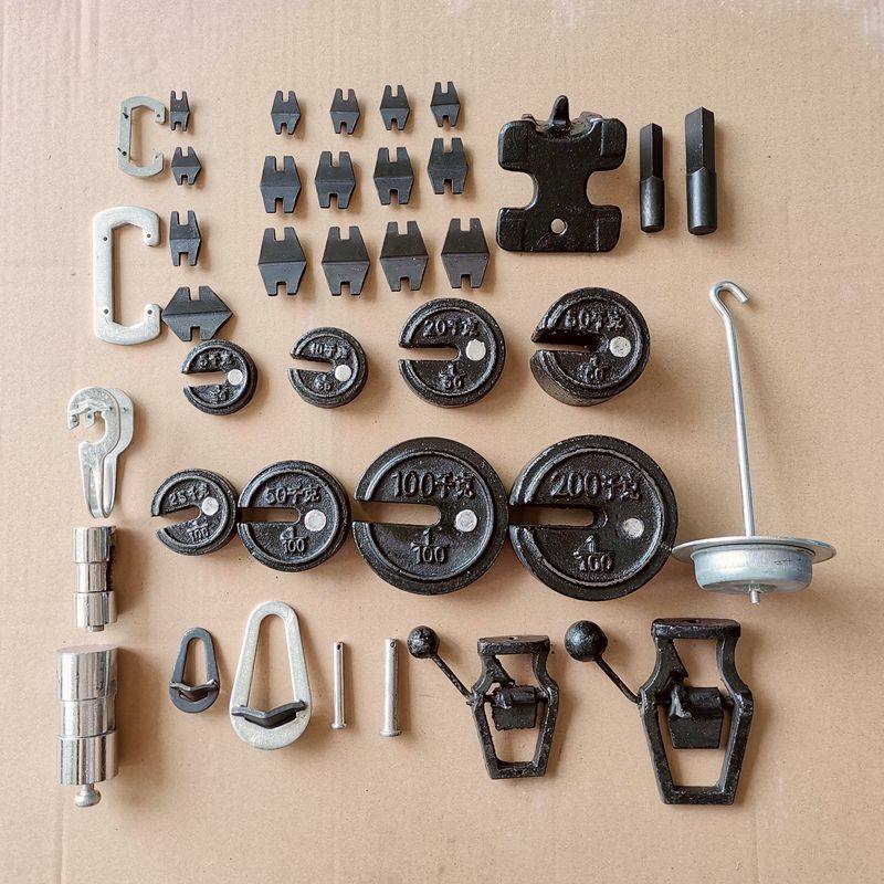 500公斤机械磅秤通用配件刀承刀垫老式100型吊环开关游砣1吨零件