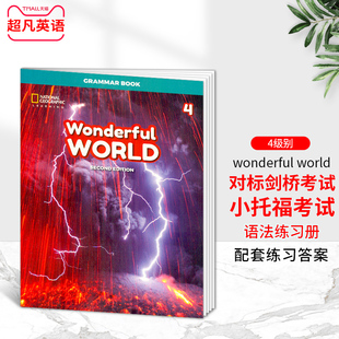 Wonderful World 4级语法练习册小学四年级英语教材美国国家地理