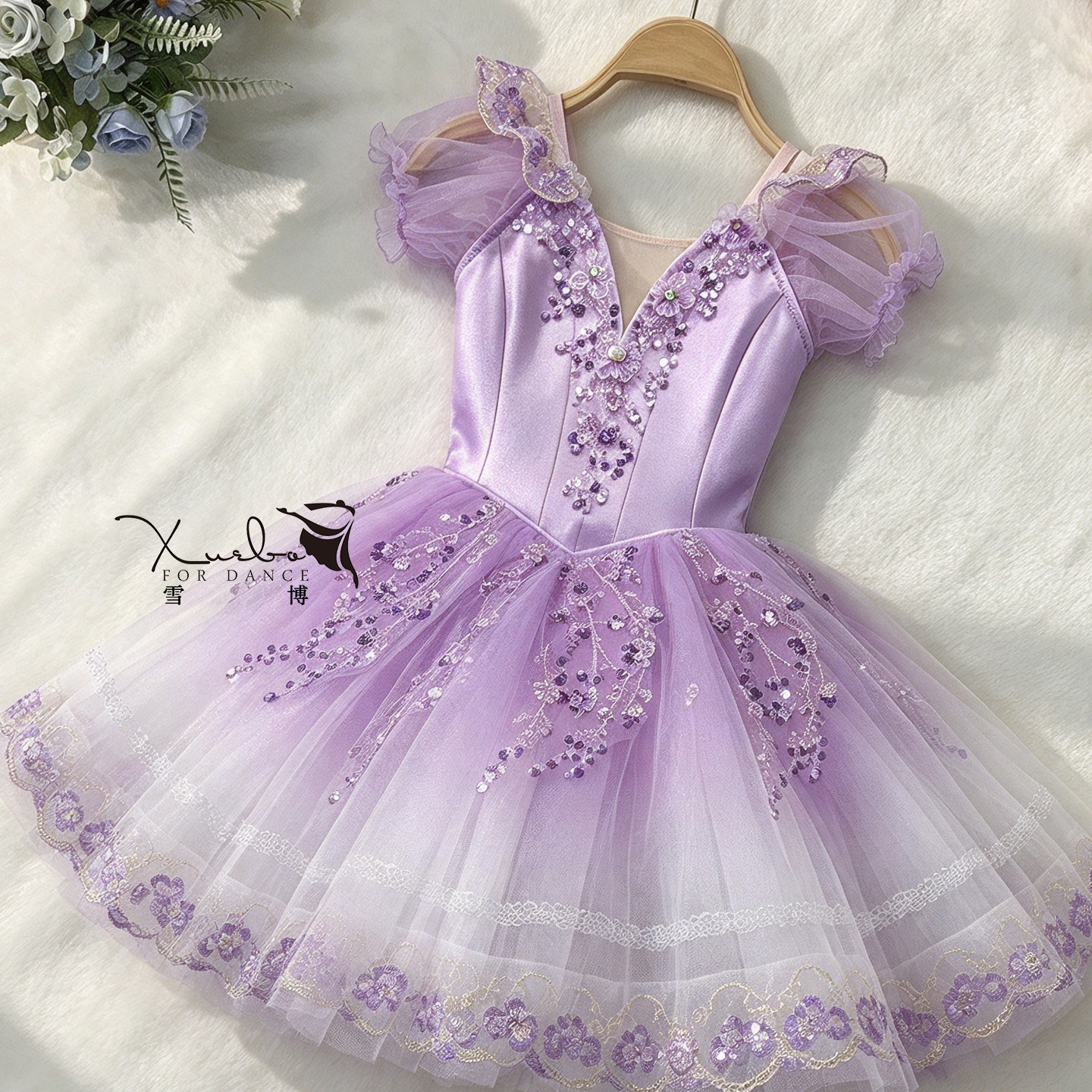 葛蓓莉亚演出服装比赛服芭蕾舞裙儿童版舞蹈服芭蕾舞蹈tutu裙
