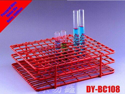 108孔 10～12 mL耐酸碱环氧树脂涂层离心管架防磕碰 coating rack