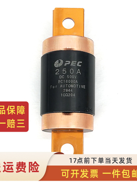 全新进口EVFP250A精工PEC新能源汽车高压500V保险丝