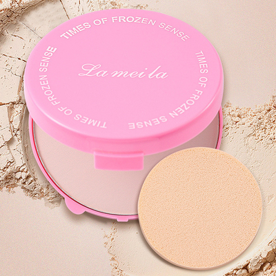 批发干湿两用遮瑕控油定妆粉饼