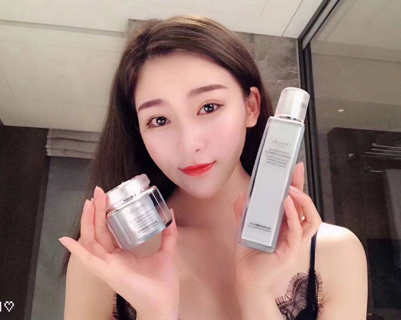 焕我生活水乳霜新品焕活鲜肌精粹水乳焕活生机多肽精华霜现货一套