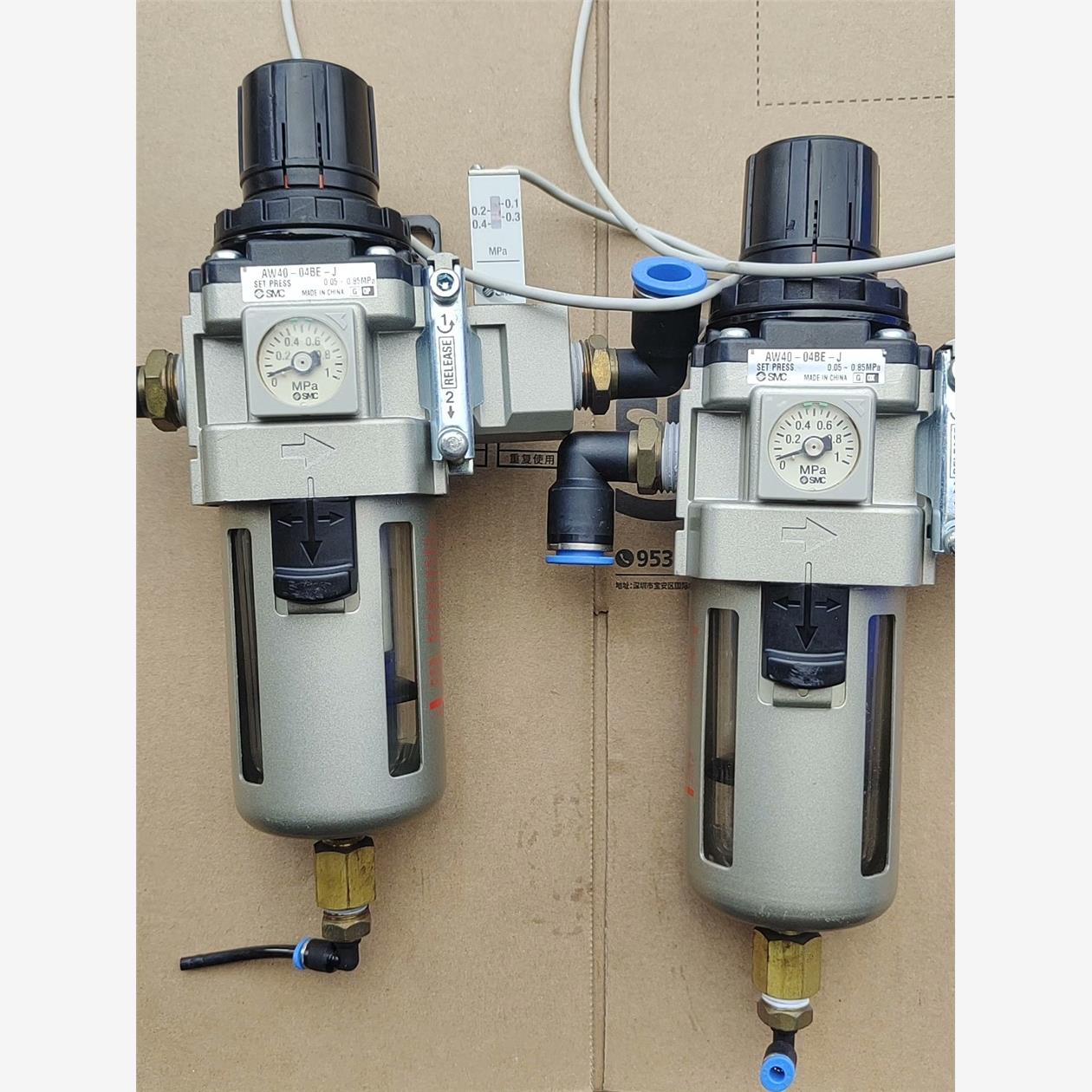 SMC两联件AW40-04BE-J加IS10E-4004,二-议价商品